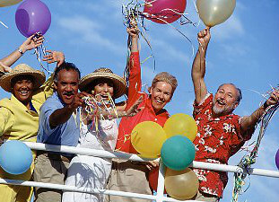 Cruise passengers seniors tinified