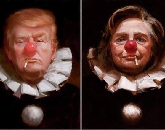 Trump_Hillary_clowns_campaign_tinified